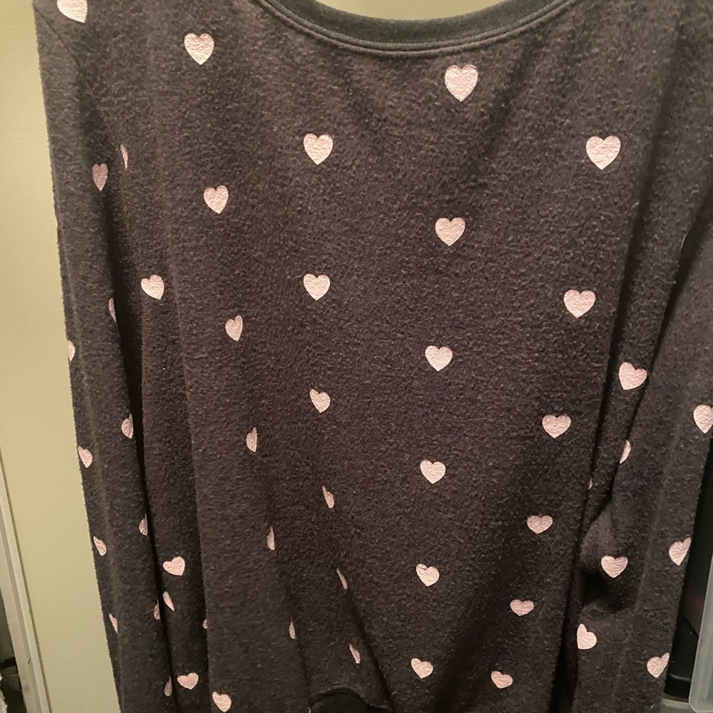 Wild fox heart sweater soft!
